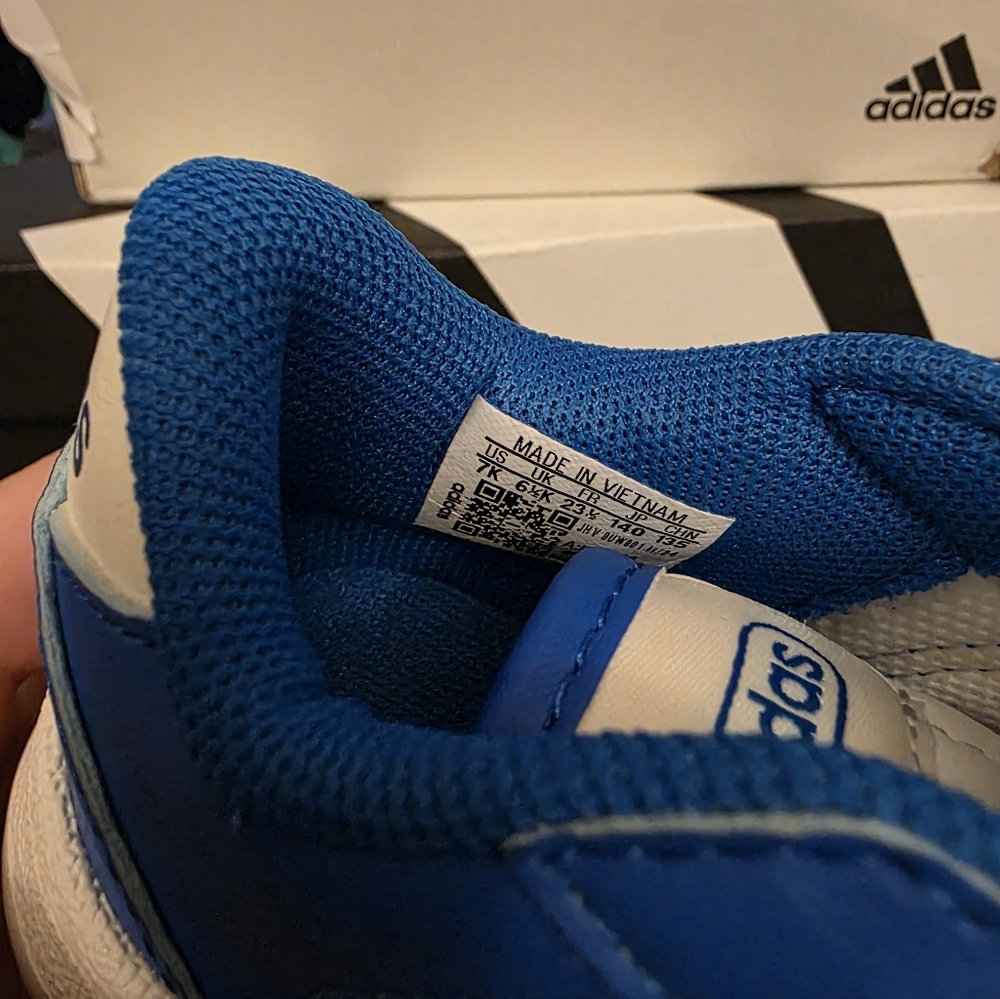 NIB Adidas Break Start‎ EL CF Size 7K - Picture 6 of 6